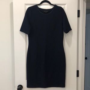 Navy Mario Serrani Dress
